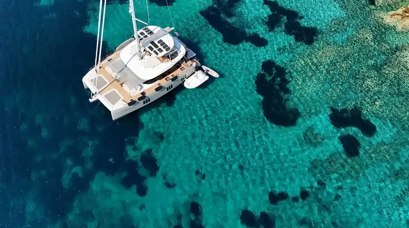 Catamaran yacht type